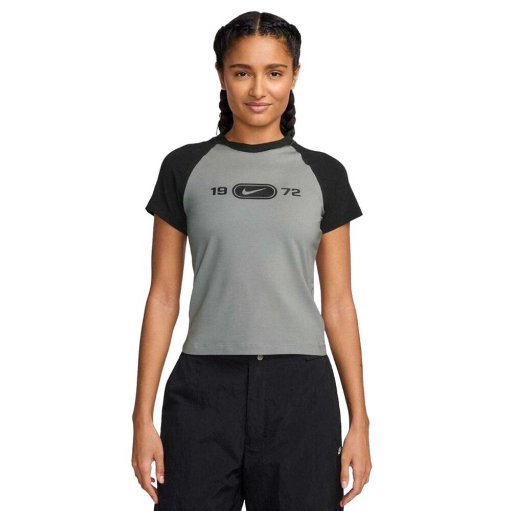 Nike Womens/Ladies NSW T-Shirt / Light Smoke Grey